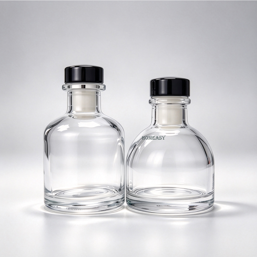 Home Fragrance Reed Diffuser - 50ml Empty Reed Diffuser Glass Bottle
