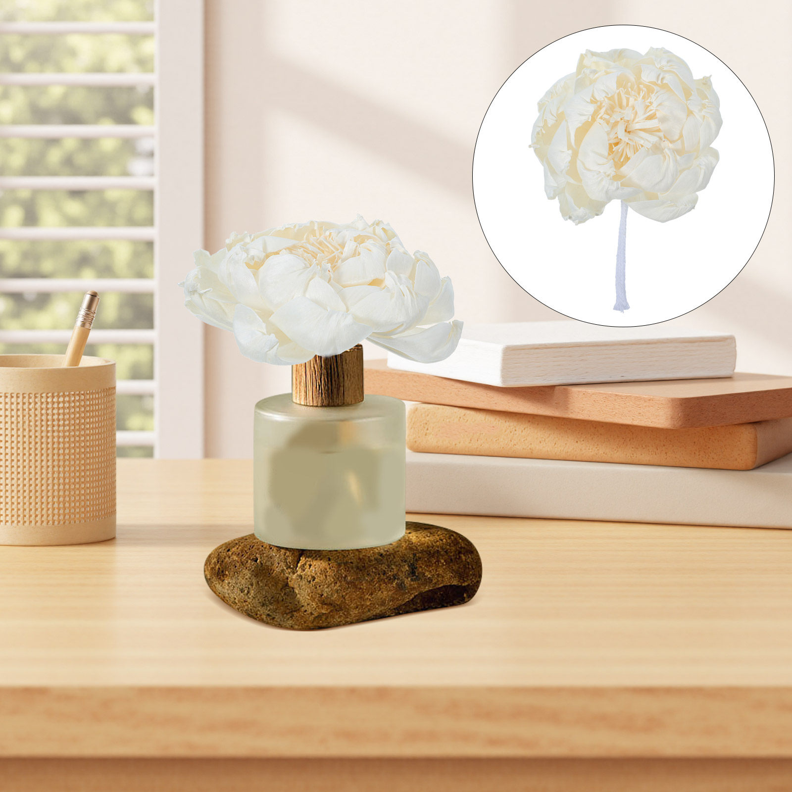 Peony Head Fragrance Diffuser  - đánh giá và giá Home Fragrance Flowers