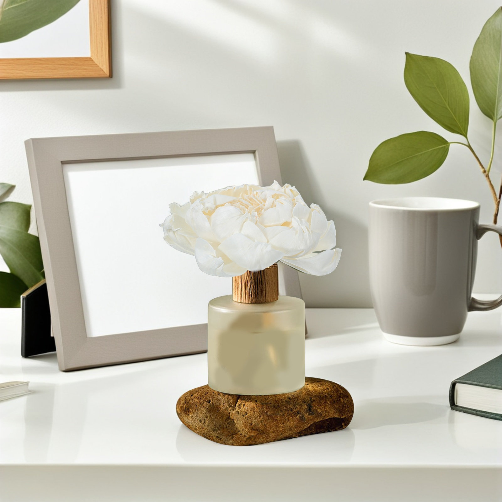 Peony Head Fragrance Diffuser  - đánh giá và giá Home Fragrance Flowers