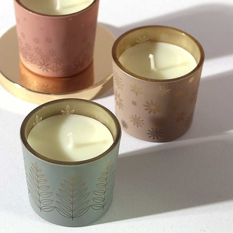 Colorful Ceramic candles creat - đánh giá và giá Home Fragrance Flowers