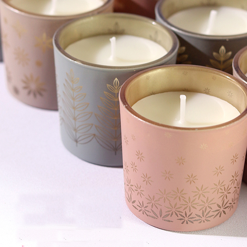 Colorful Ceramic candles creat - đánh giá và giá Home Fragrance Flowers