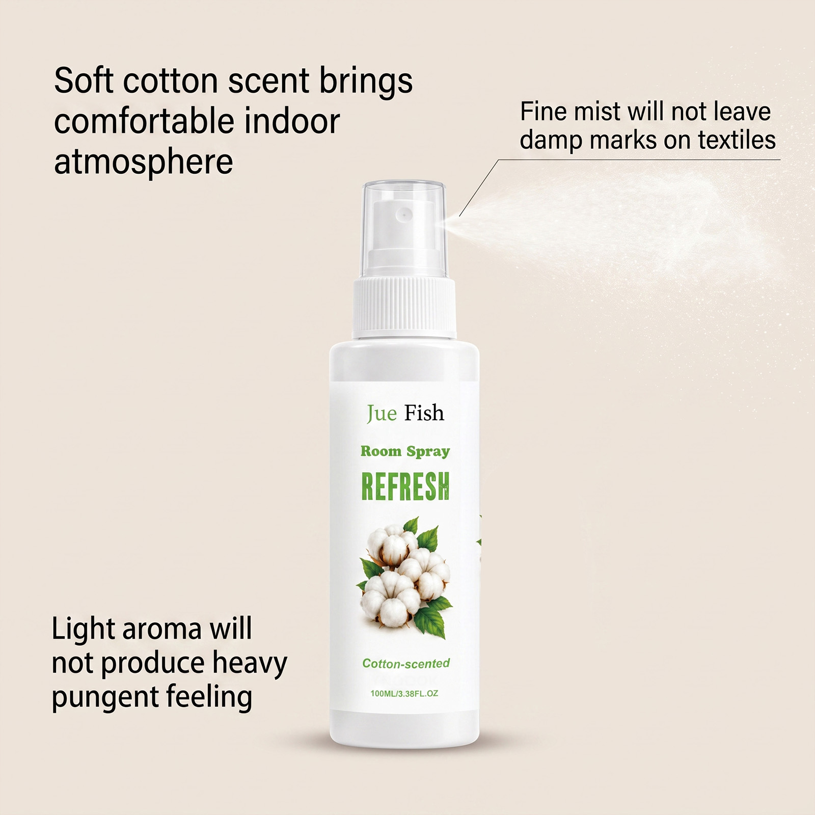 JUE FISH Home Spray, Multi-sce - đánh giá và giá Home Fragrance Mist