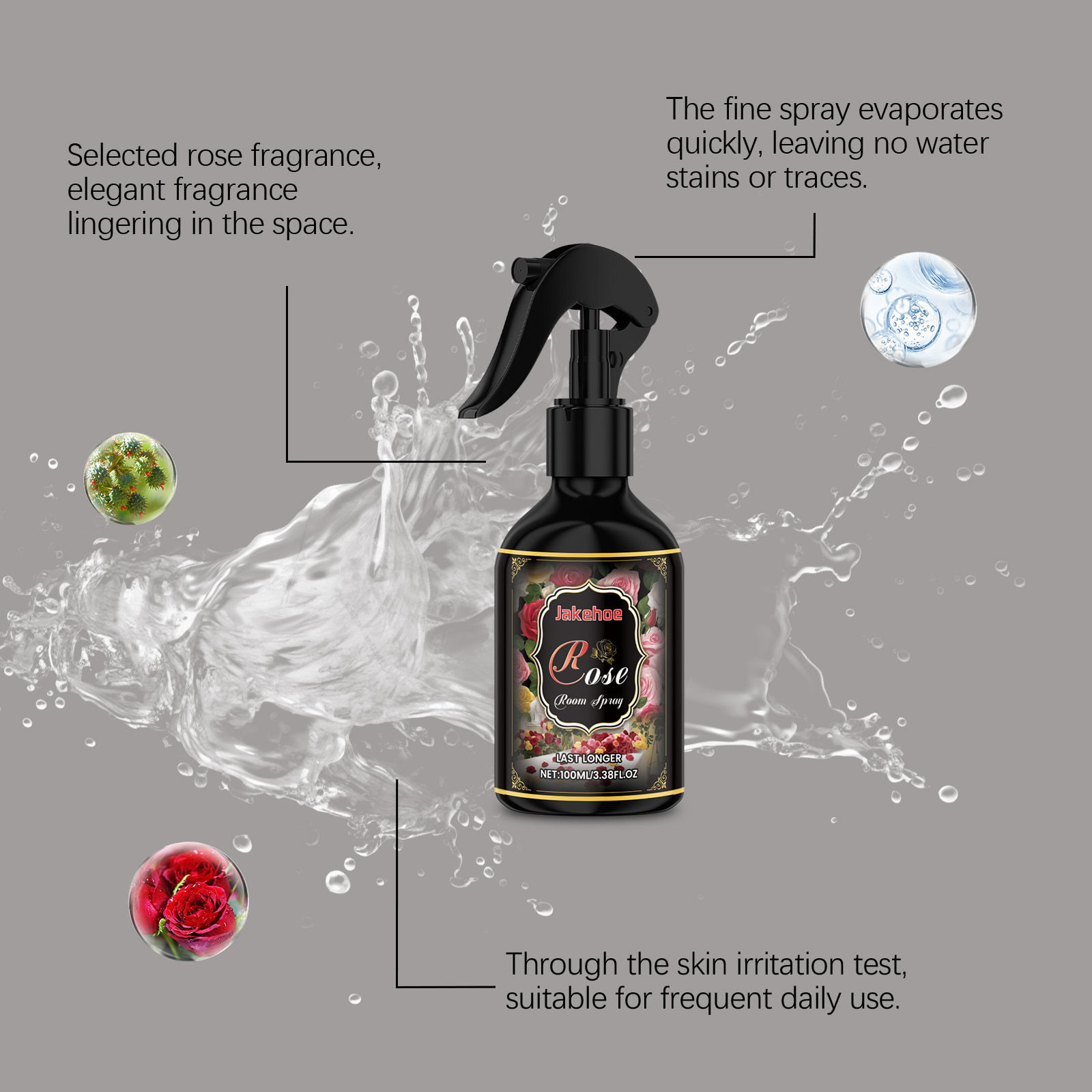 Rose Room Spray - 3.38 fl oz ( - đánh giá và giá Home Fragrance Mist