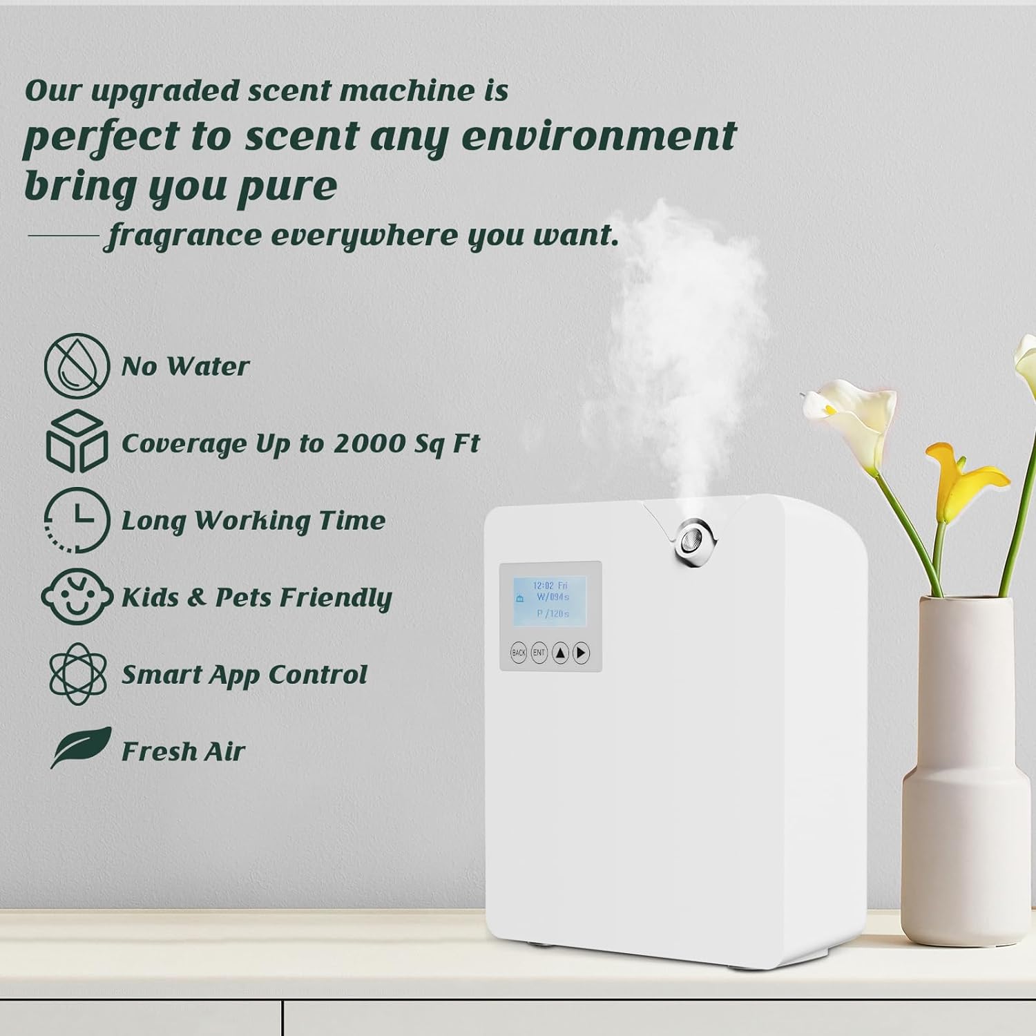 Aromatherapy Diffusers 300ml W - đánh giá và giá Home Fragrance Flowers